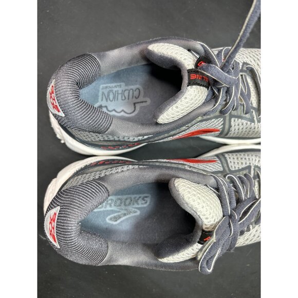 Brooks Mens Adrenaline GTS 20 Running Shoes Size 8.5 Gray Red - Picture 8 of 10